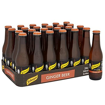 Schweppes Ginger Ale Glass Bottles-24x200ml02